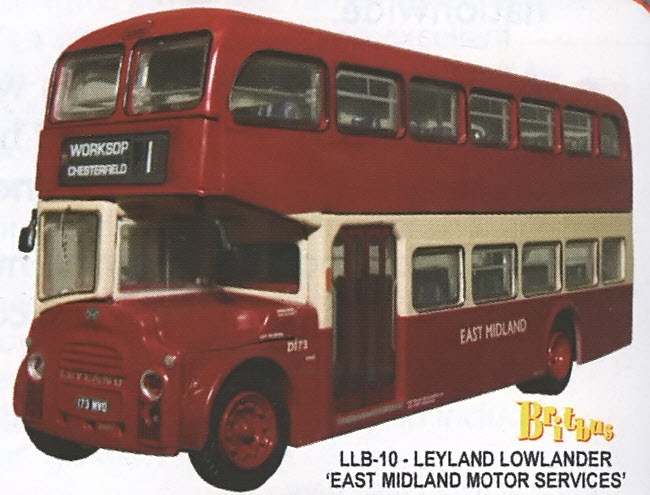 LLB-10 East Midland 173 (173NVO) Leyland Lowlander